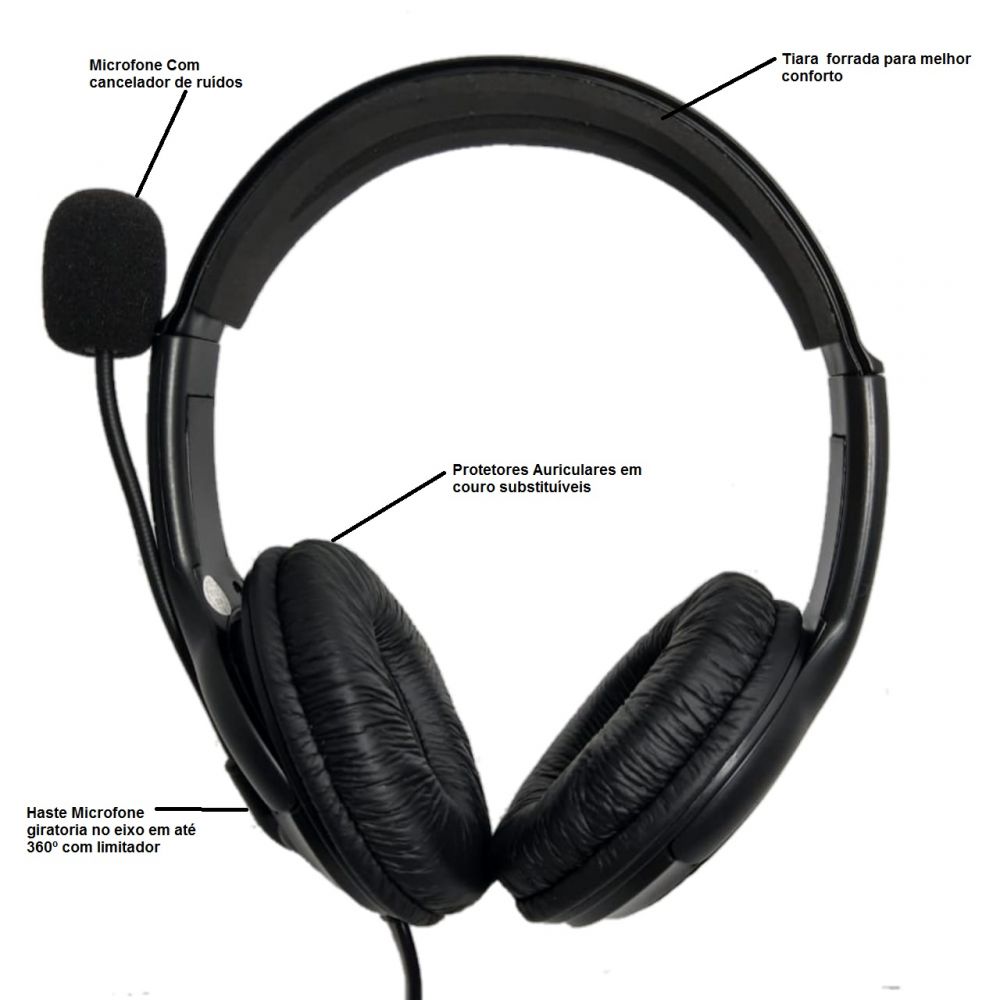 AGEM TECNOLOGIA LTDA Headset Duplo Auricular AGEM AHX3000+ MKII Plus